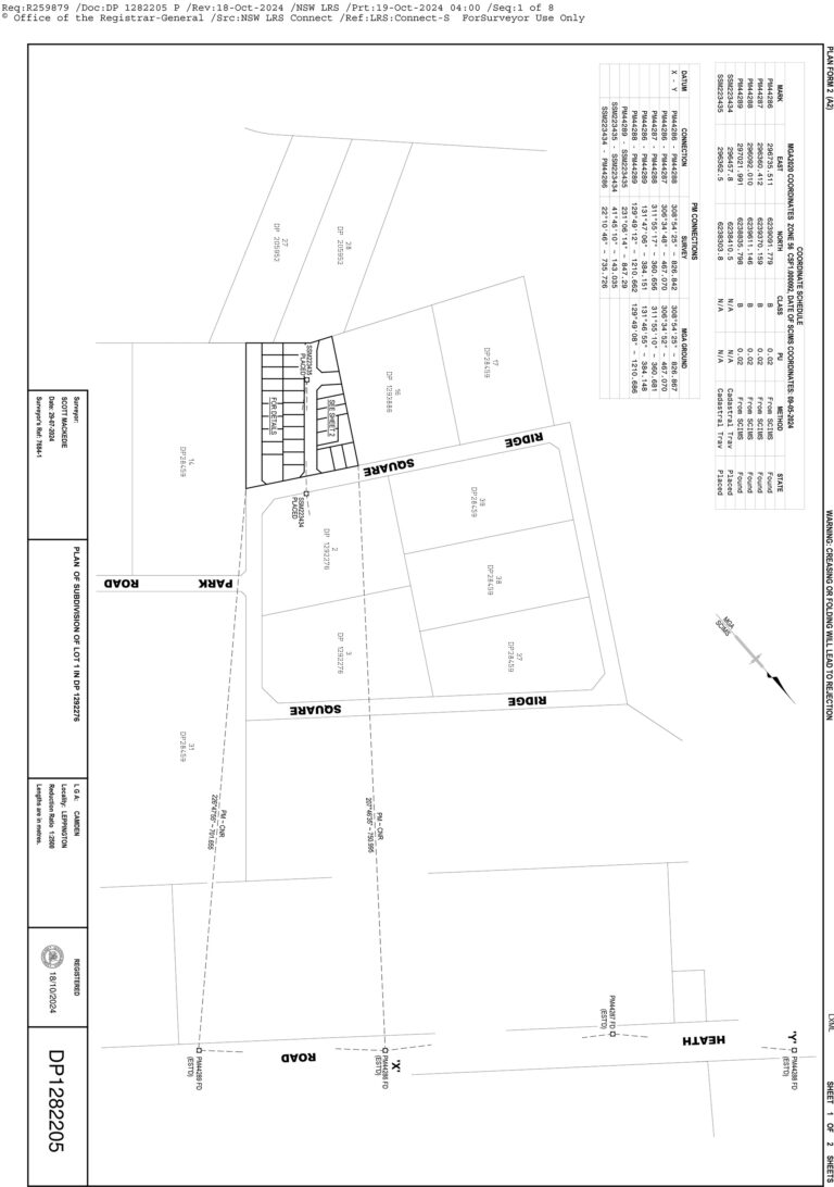 Deposited Plan
