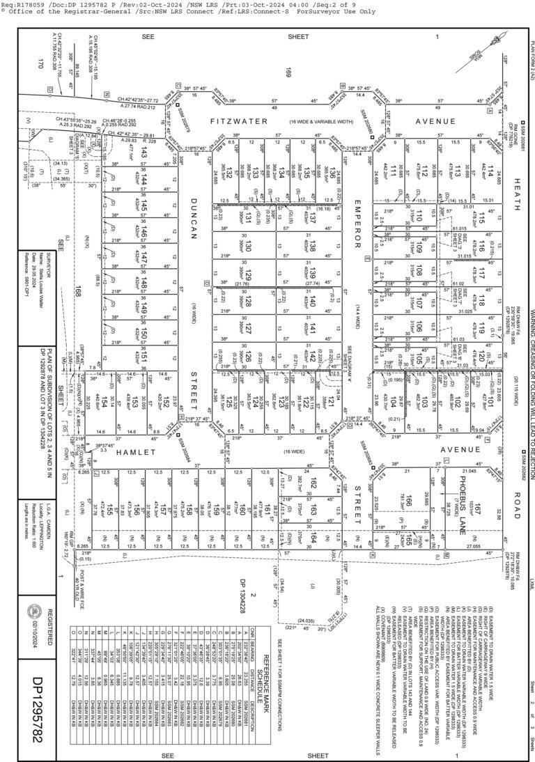 Deposited Plan