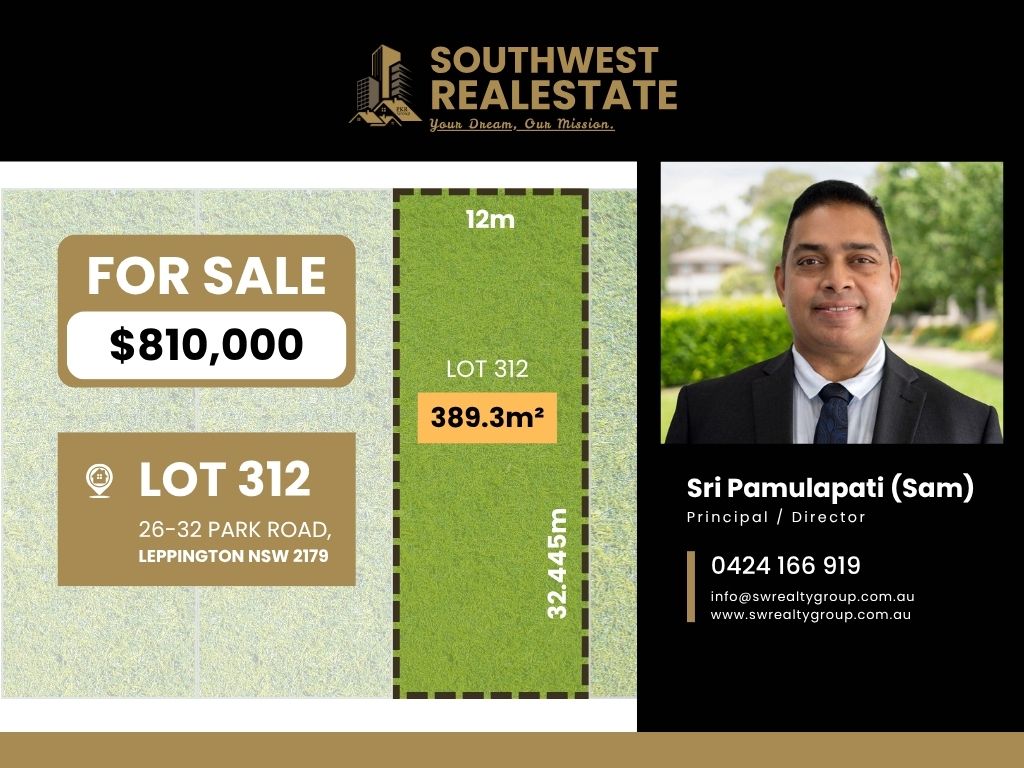 Lot 312, 26-34 Park Road, Leppington, NSW 2179