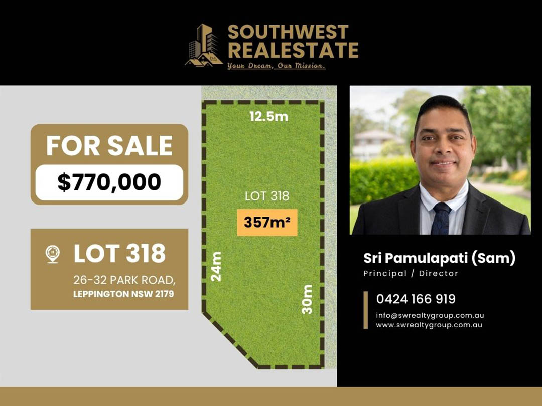 Lot 318, 26-34 Park Road, Leppington, NSW 2179