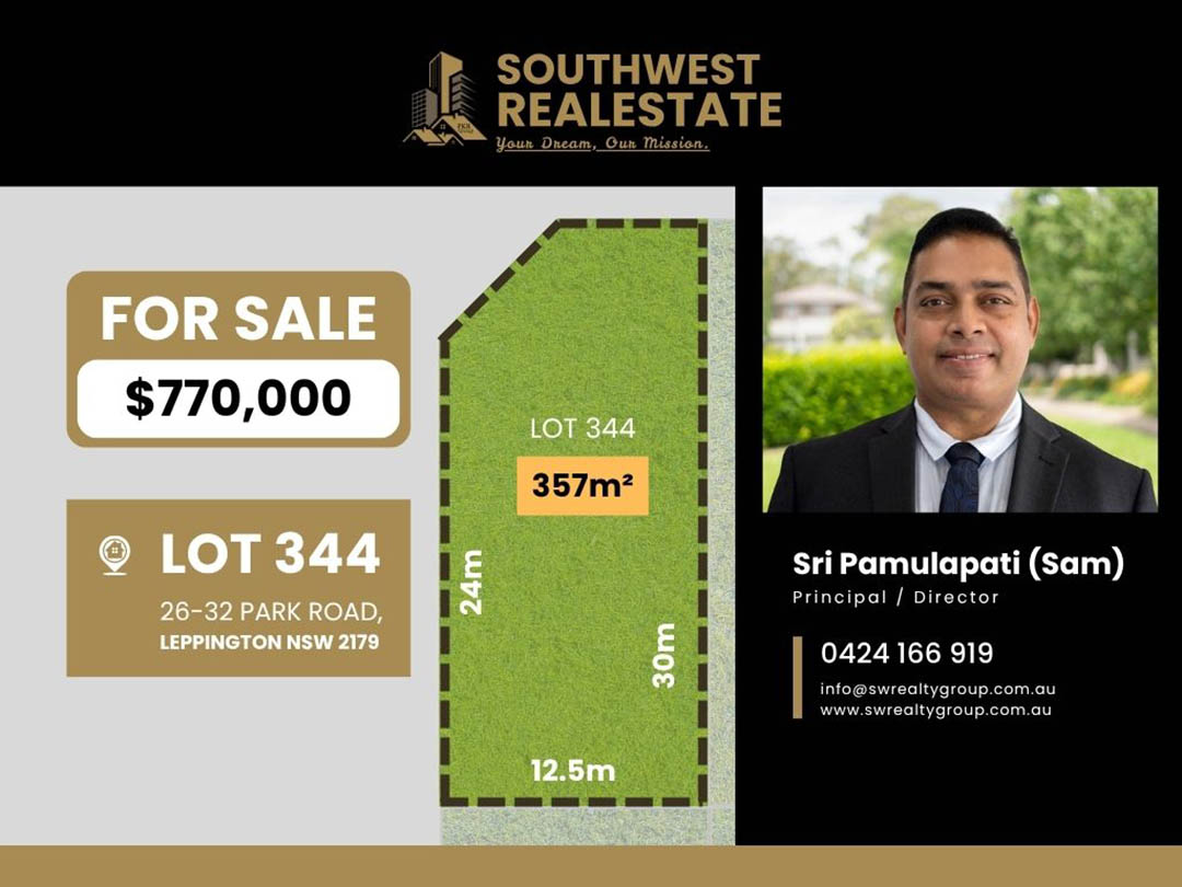 Lot 344, 26-34 Park Road, Leppington, NSW 2179