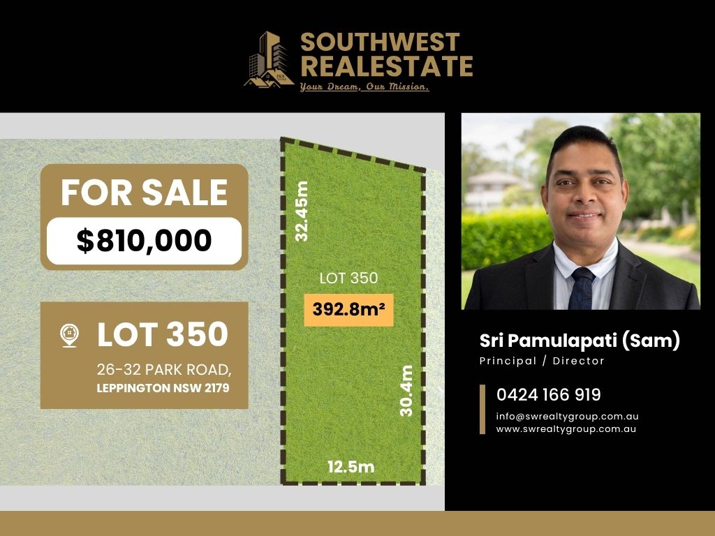 Lot 350, 26-34 Park Road, Leppington, NSW 2179