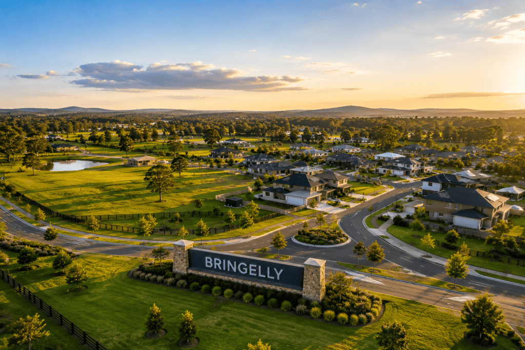 Trusted Real Estate Agents in Bringelly NSW showcasing modern homes and the local community