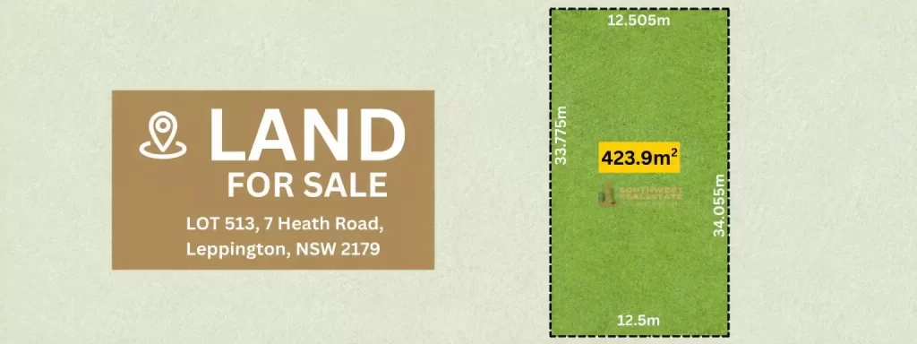 Recently sold residential land at 7 Health Road, Leppington NSW