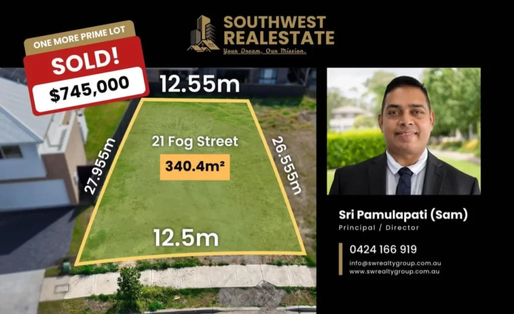 Recently Sold Residential Land at 21 Fog Street, Austral NSW 2179 by South West Realty Group